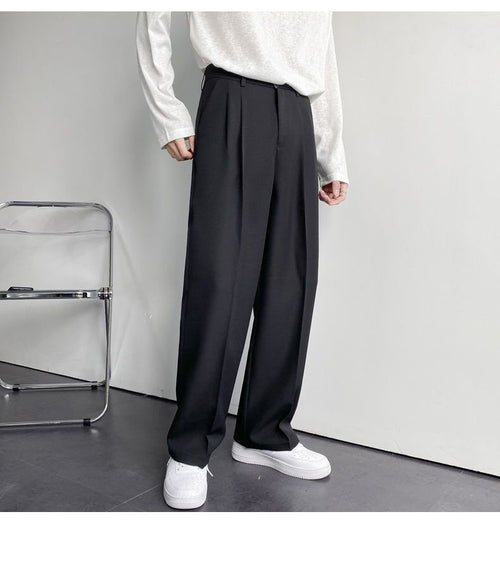 RIWYN Korean Baggy Loose Fit Pants For Men