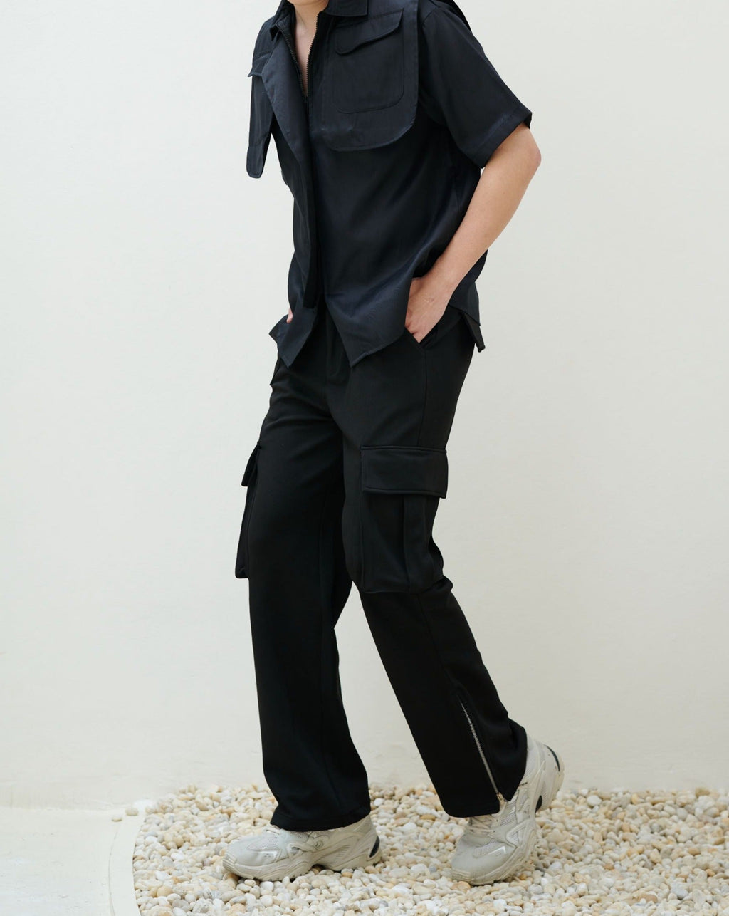RIWYN K-Trend Multi Pockets Zippered Cargo Pantss