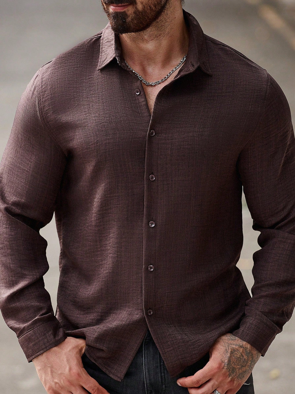 RIWYN Super Soft Linen Long Sleeve Shirt