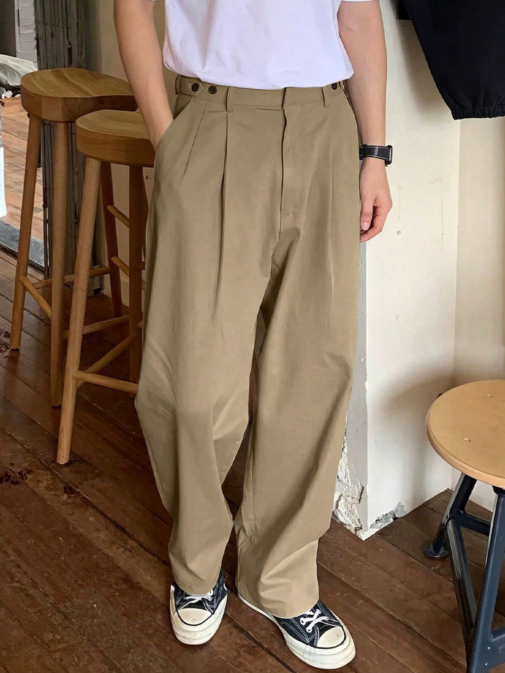 RIWYN Minimal Japanese Fit Balloon Pants