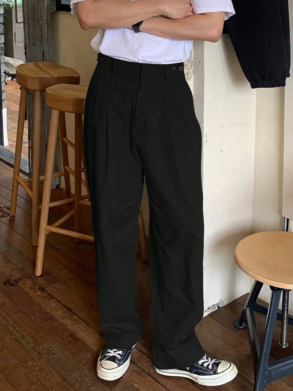 RIWYN Minimal Japanese Fit Balloon Pants