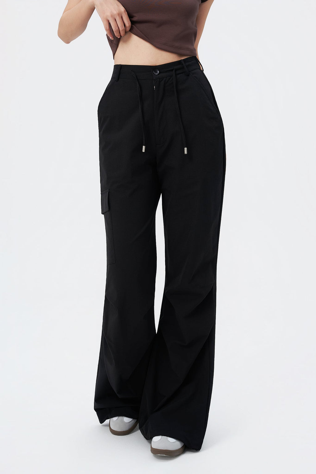 RǏWYÑ | Rare Flare Parachute Pants