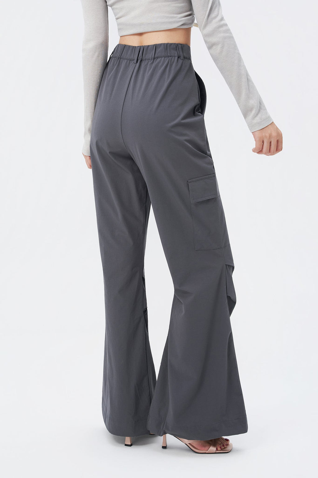 RǏWYÑ | Rare Flare Parachute Pants