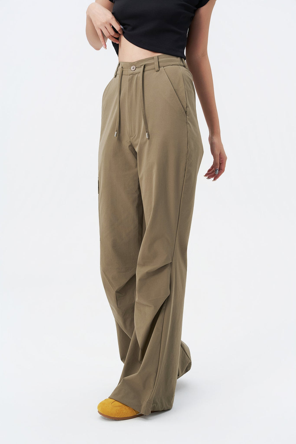 RǏWYÑ | Rare Flare Parachute Pants