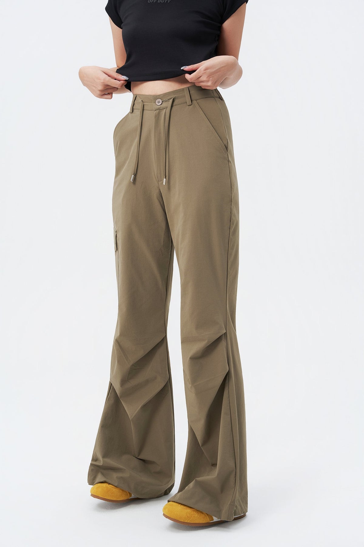 RǏWYÑ | Rare Flare Parachute Pants