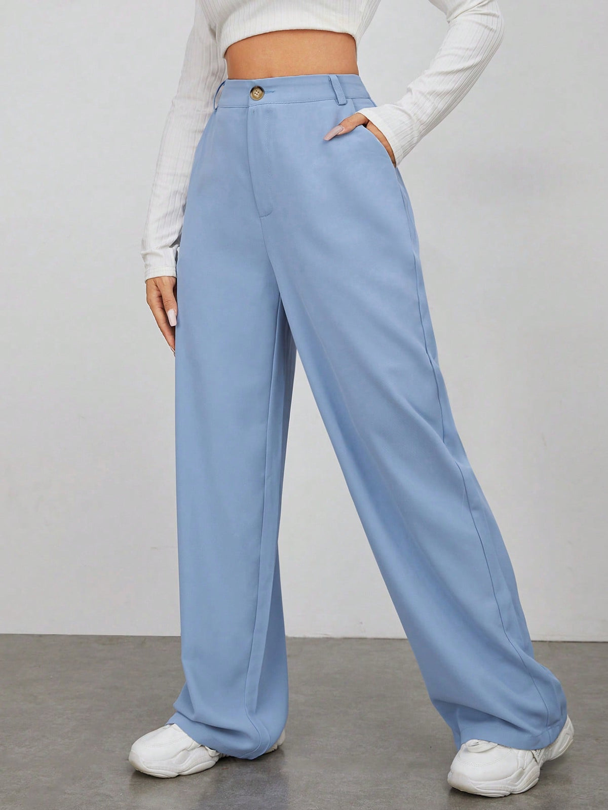 RǏWYÑ | Everyday Straight leg High Waist Pants
