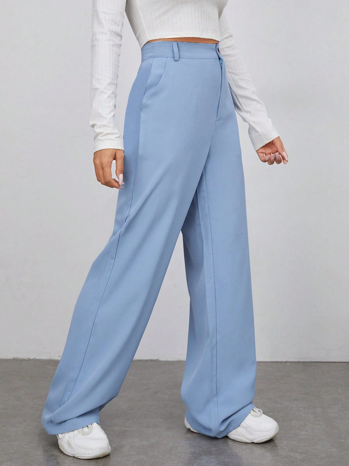 RǏWYÑ | Everyday Straight leg High Waist Pants