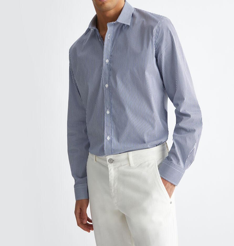 RIWYN Sophisticated Stripe Casual Fit Shirt