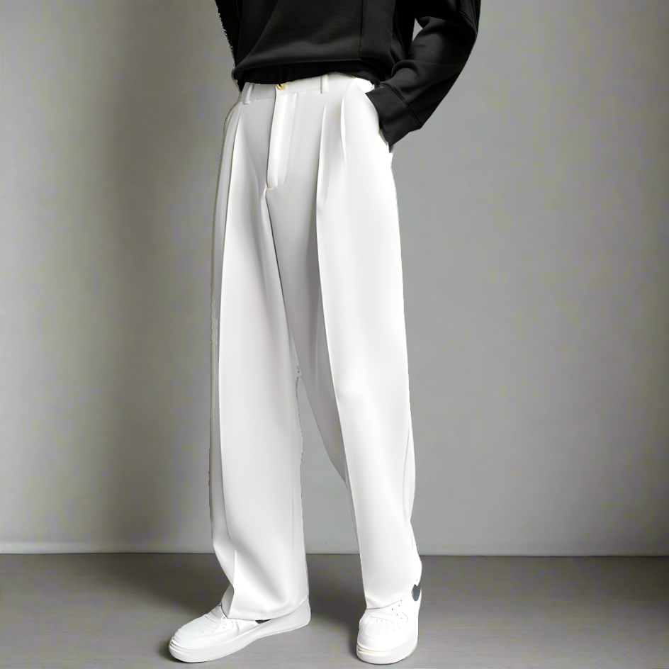 RIWYN Korean Baggy Loose Fit Pants For Men