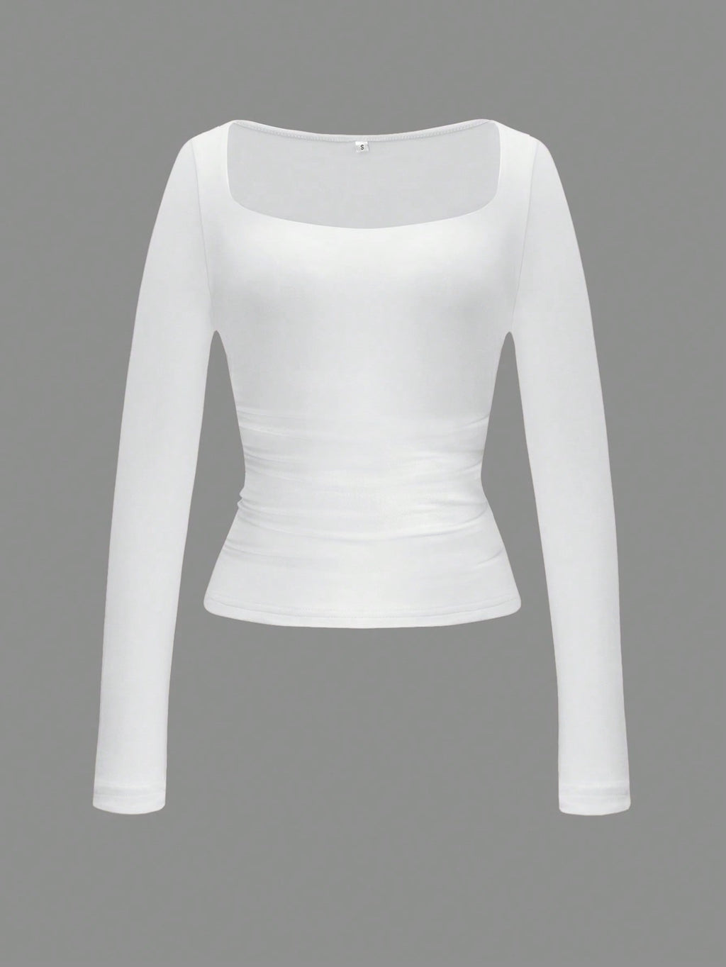 RǏWYÑ | Square Neck Long-Sleeve Top