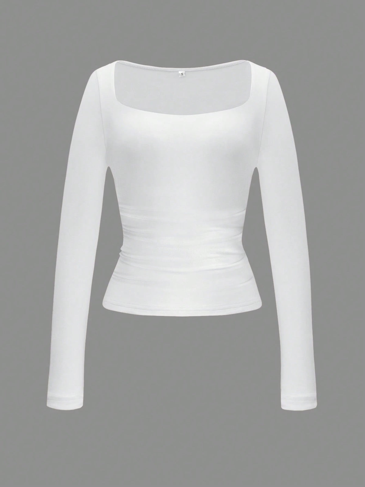 RǏWYÑ | Square Neck Long-Sleeve Top