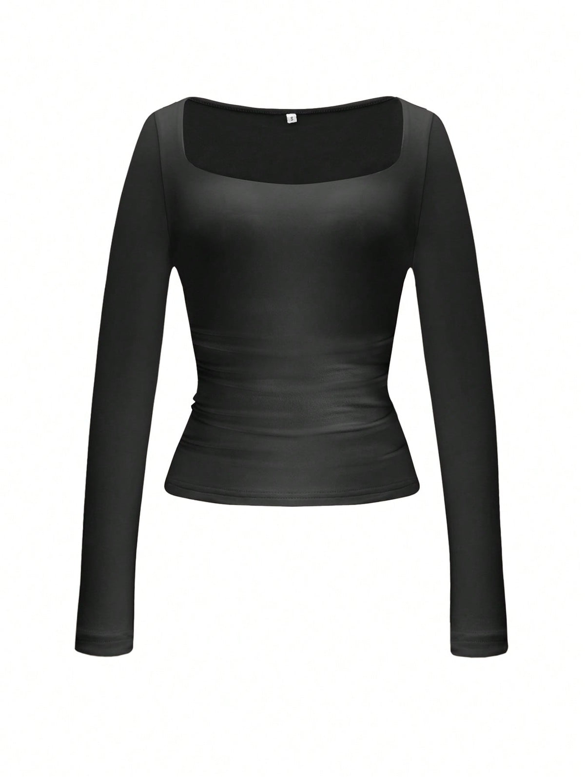 RǏWYÑ | Square Neck Long-Sleeve Top