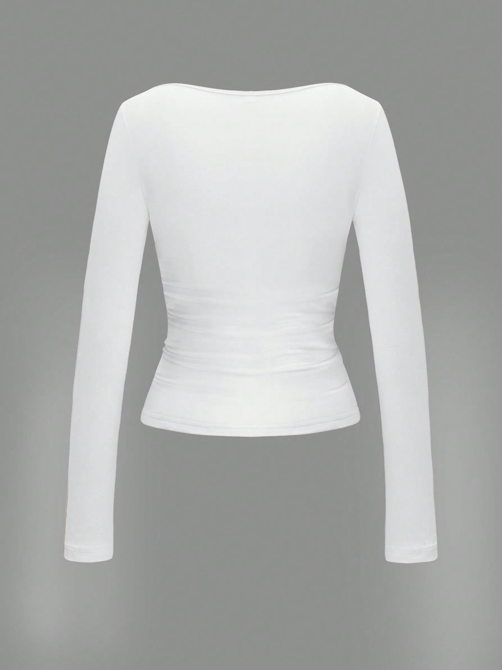 RǏWYÑ | Square Neck Long-Sleeve Top