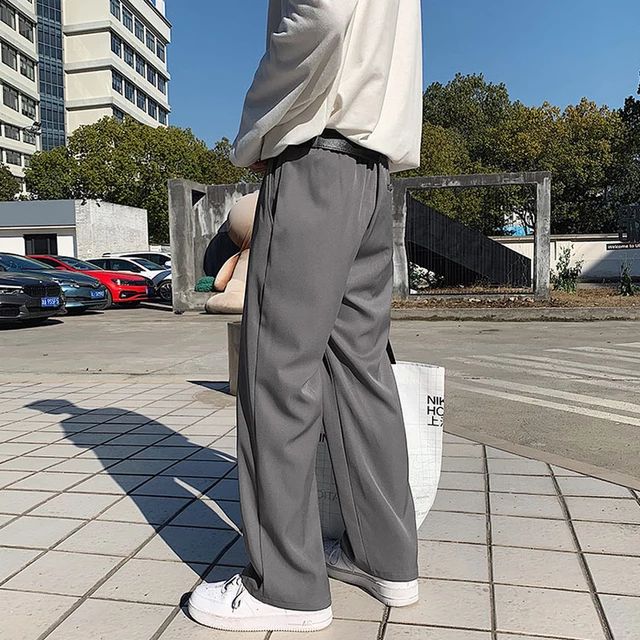 RIWYN Korean Baggy Loose Fit Pants For Men