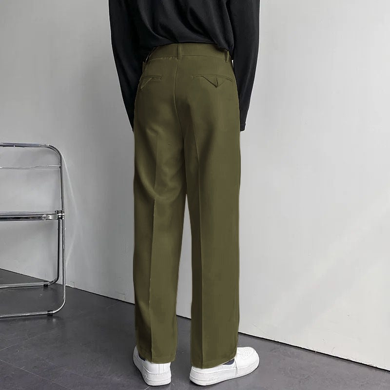 RIWYN Korean Baggy Loose Fit Pants For Men