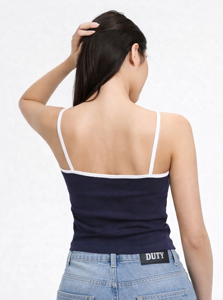 RǏWYÑ | Contrast Bound Cami Top