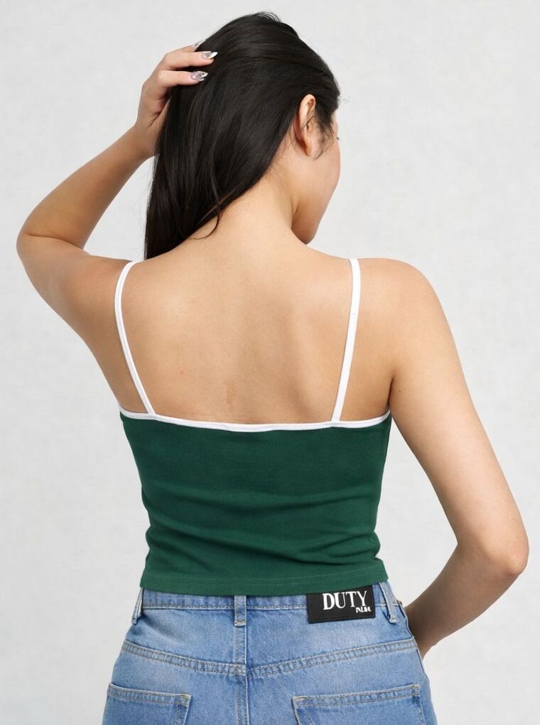 RǏWYÑ | Contrast Bound Cami Top