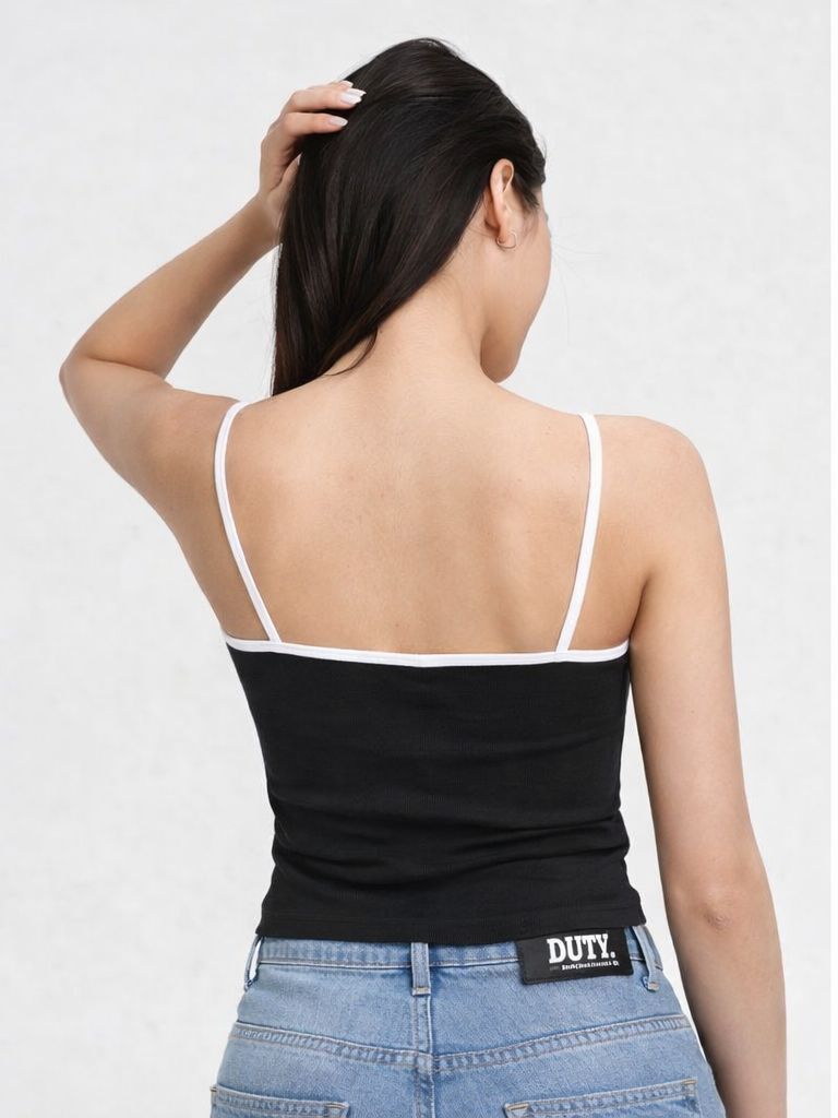 RǏWYÑ | Contrast Bound Cami Top