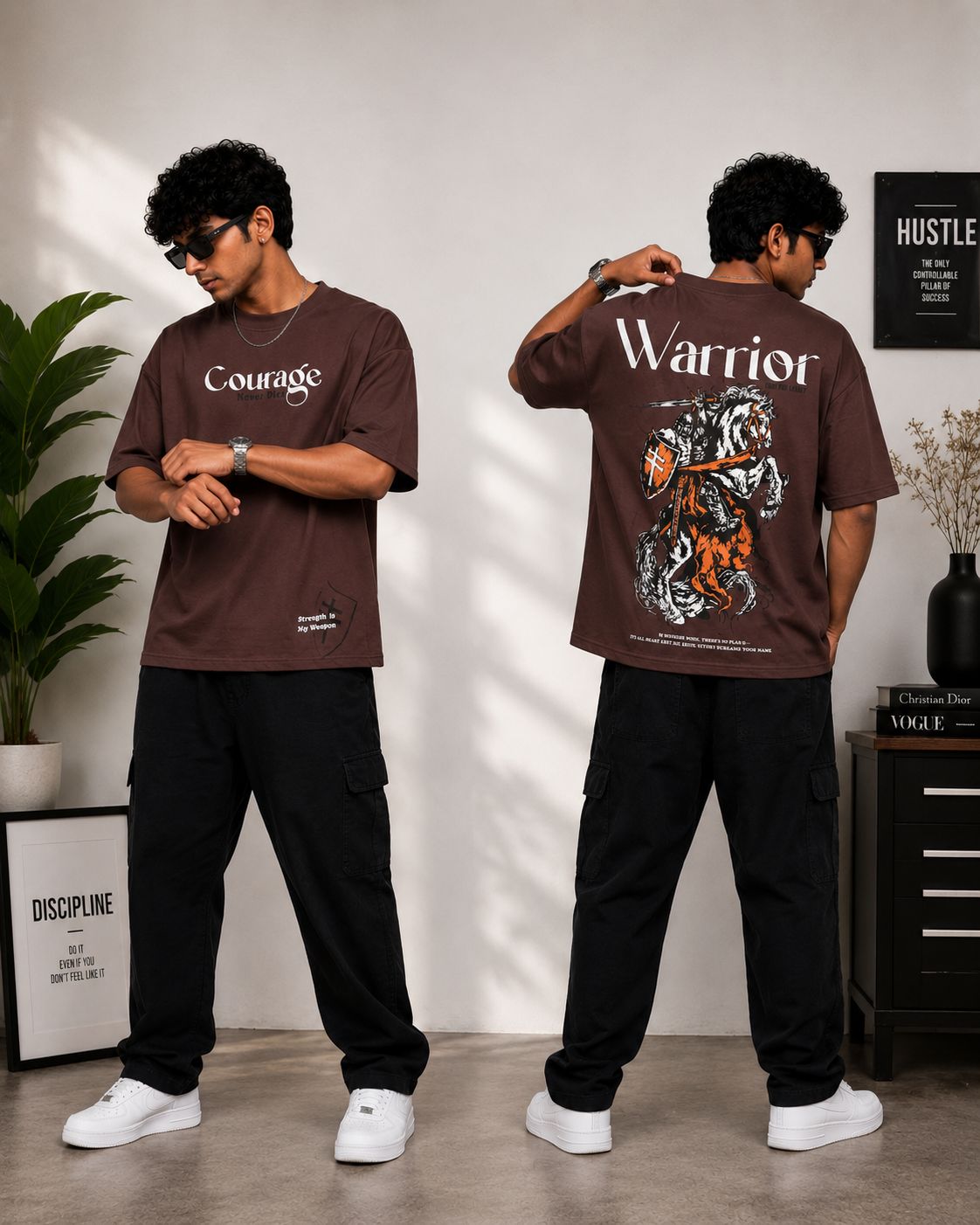 RÎWYÑ Men Courage T-shirt