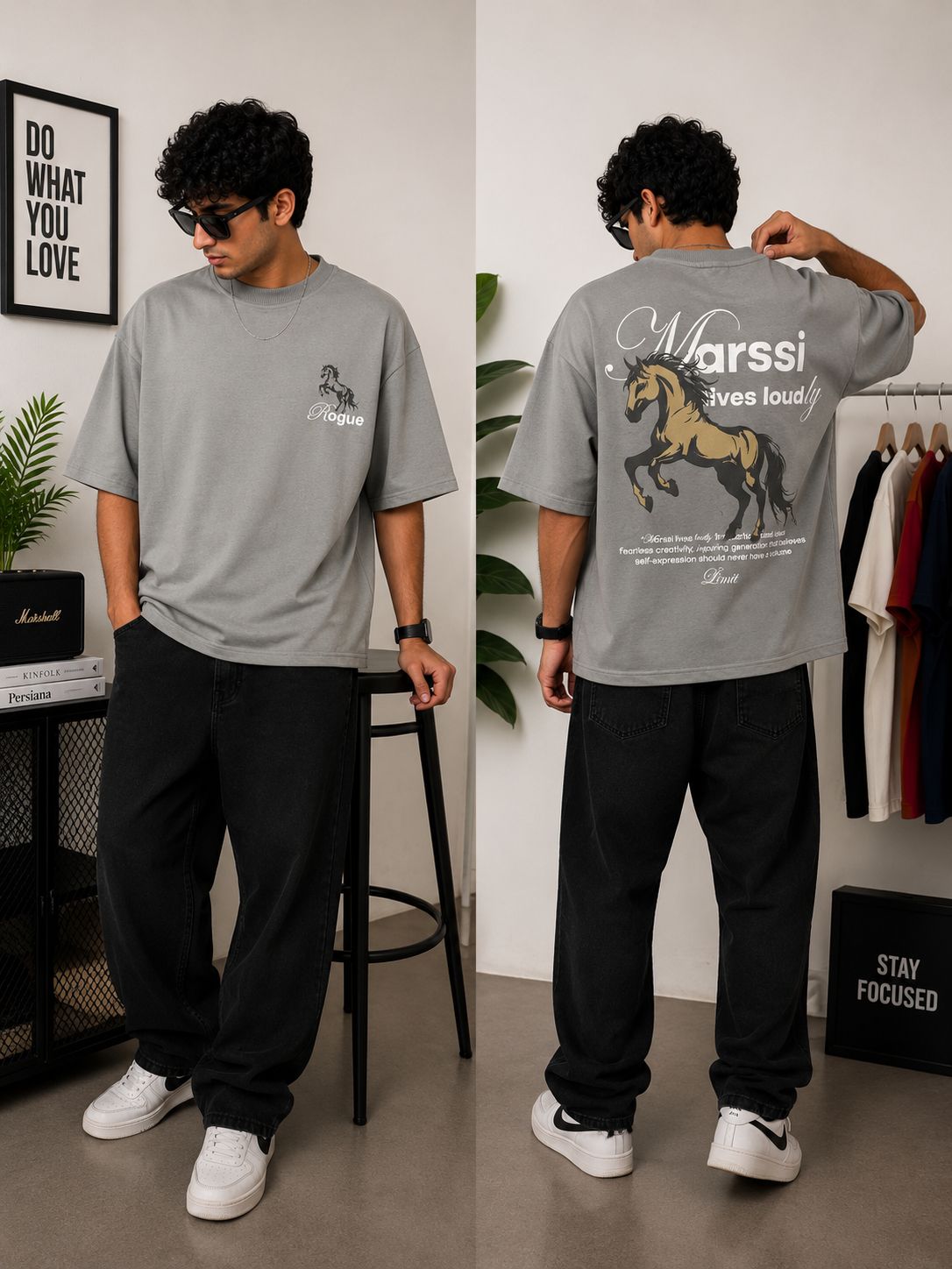 RÎWYÑ Men Marssai T-shirt