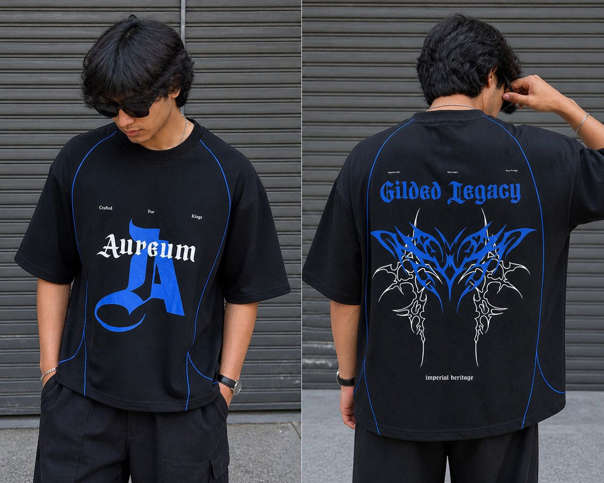 RÎWYÑ Men Aureum Logo T-shirt