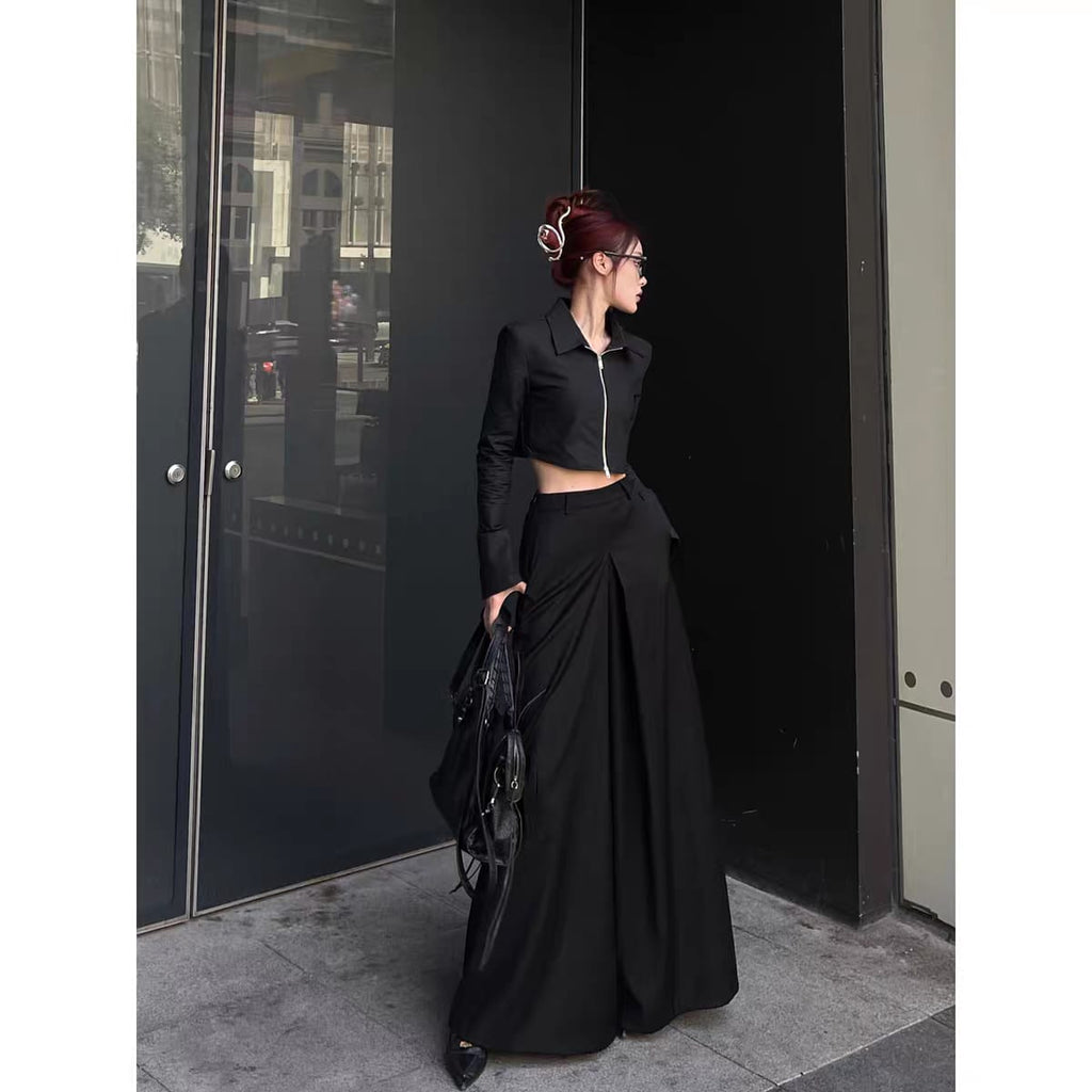 RǏWYÑ | Sakura Bloom Wide Leg Trousers
