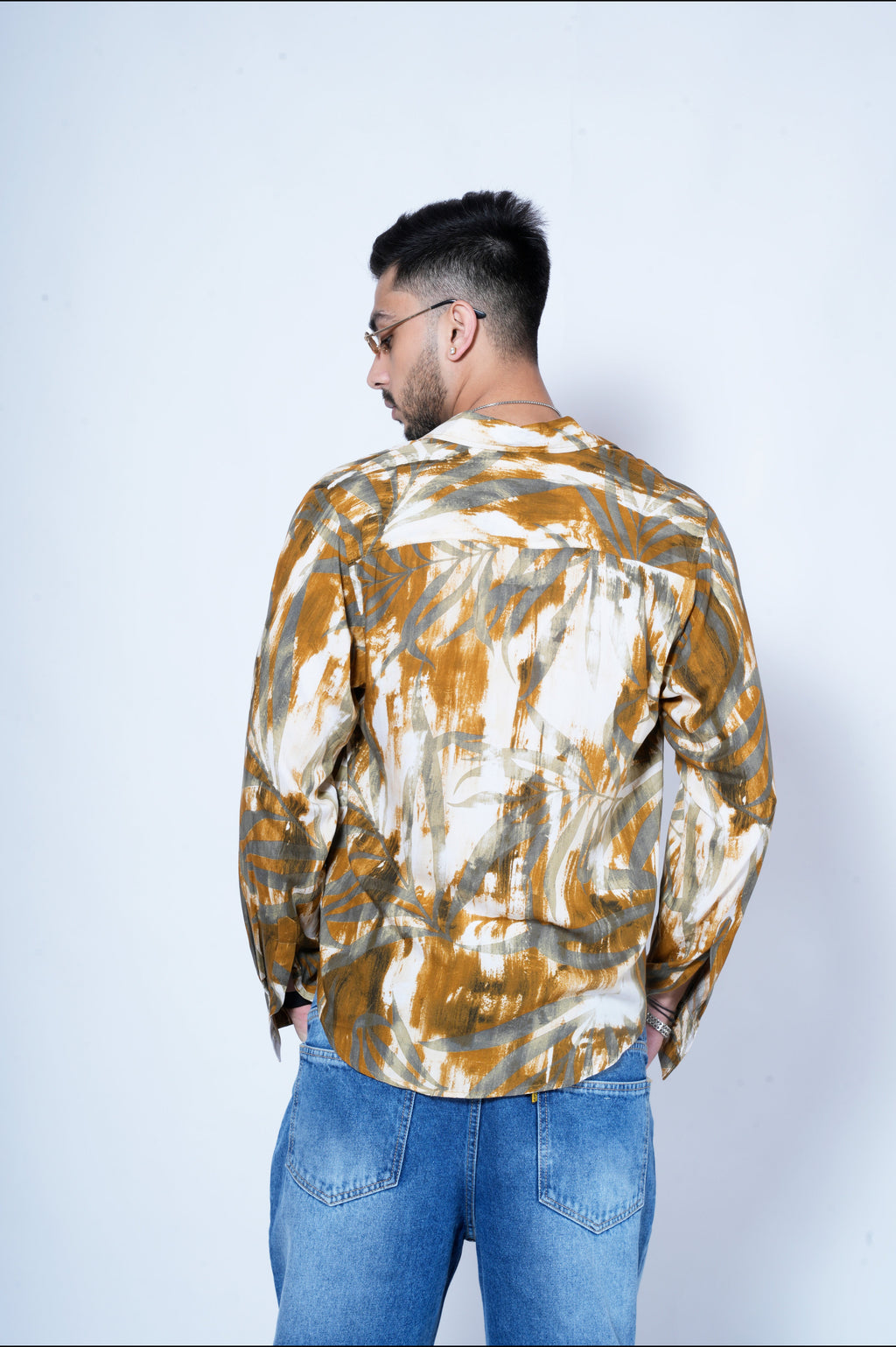 RIWYN Wild Woods Full-Sleeves Print Shirt