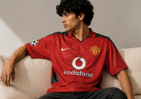 RǏWYÑ Beckham 7 vintage football jersey seated fit