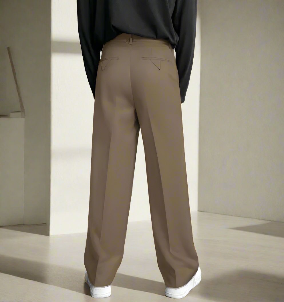 RIWYN Korean Baggy Loose Fit Pants For Men