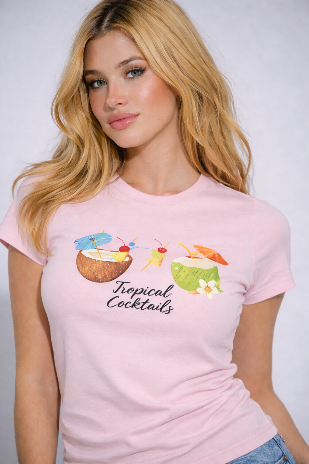 RǏWYÑ | Tropical Baby Tee