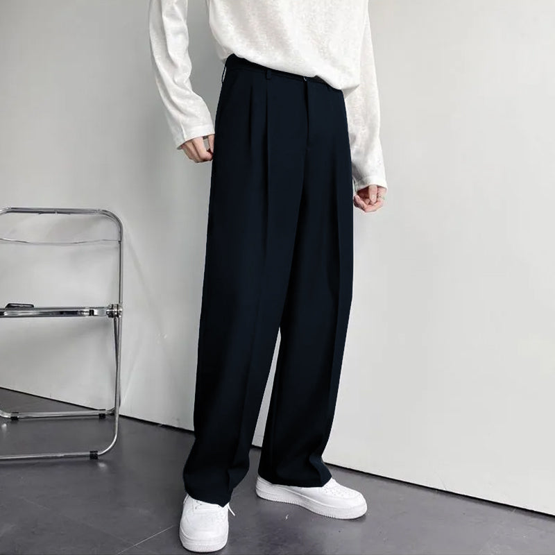 RIWYN Korean Baggy Loose Fit Pants For Men