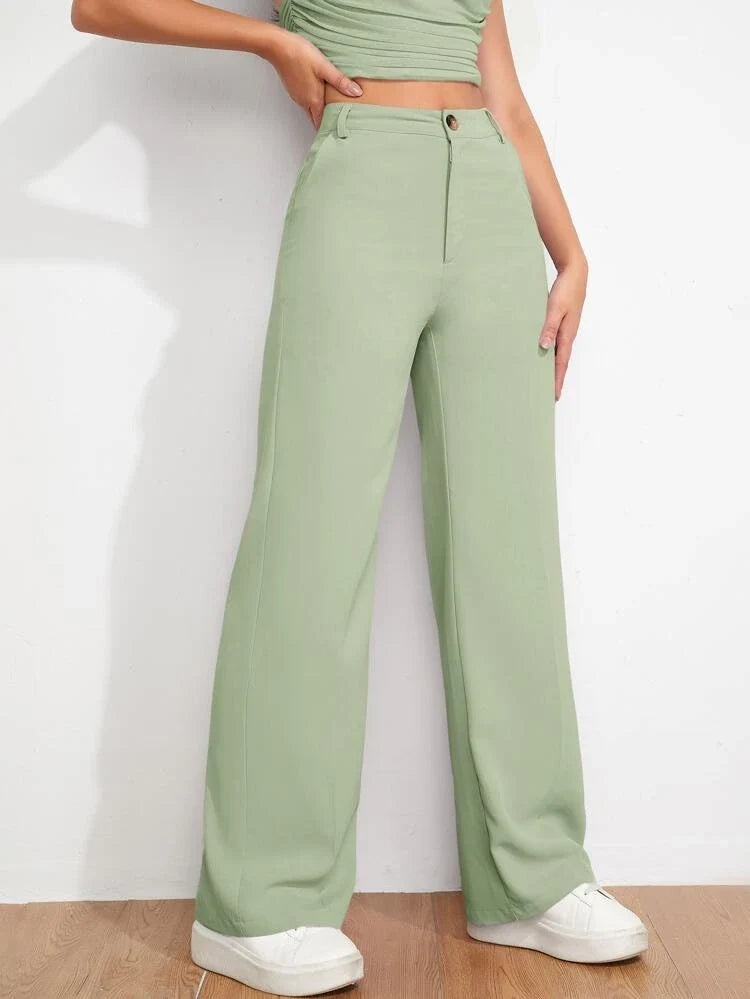 RǏWYÑ | Everyday Straight leg High Waist Pants