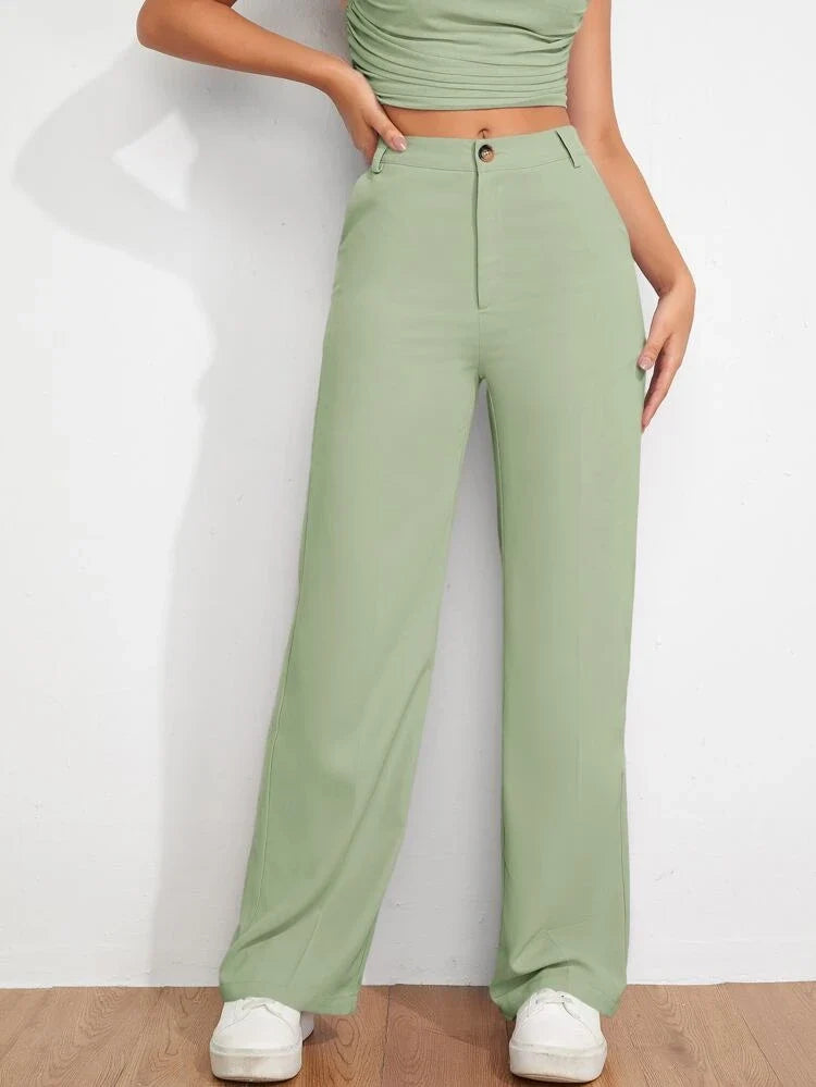 RǏWYÑ | Everyday Straight leg High Waist Pants