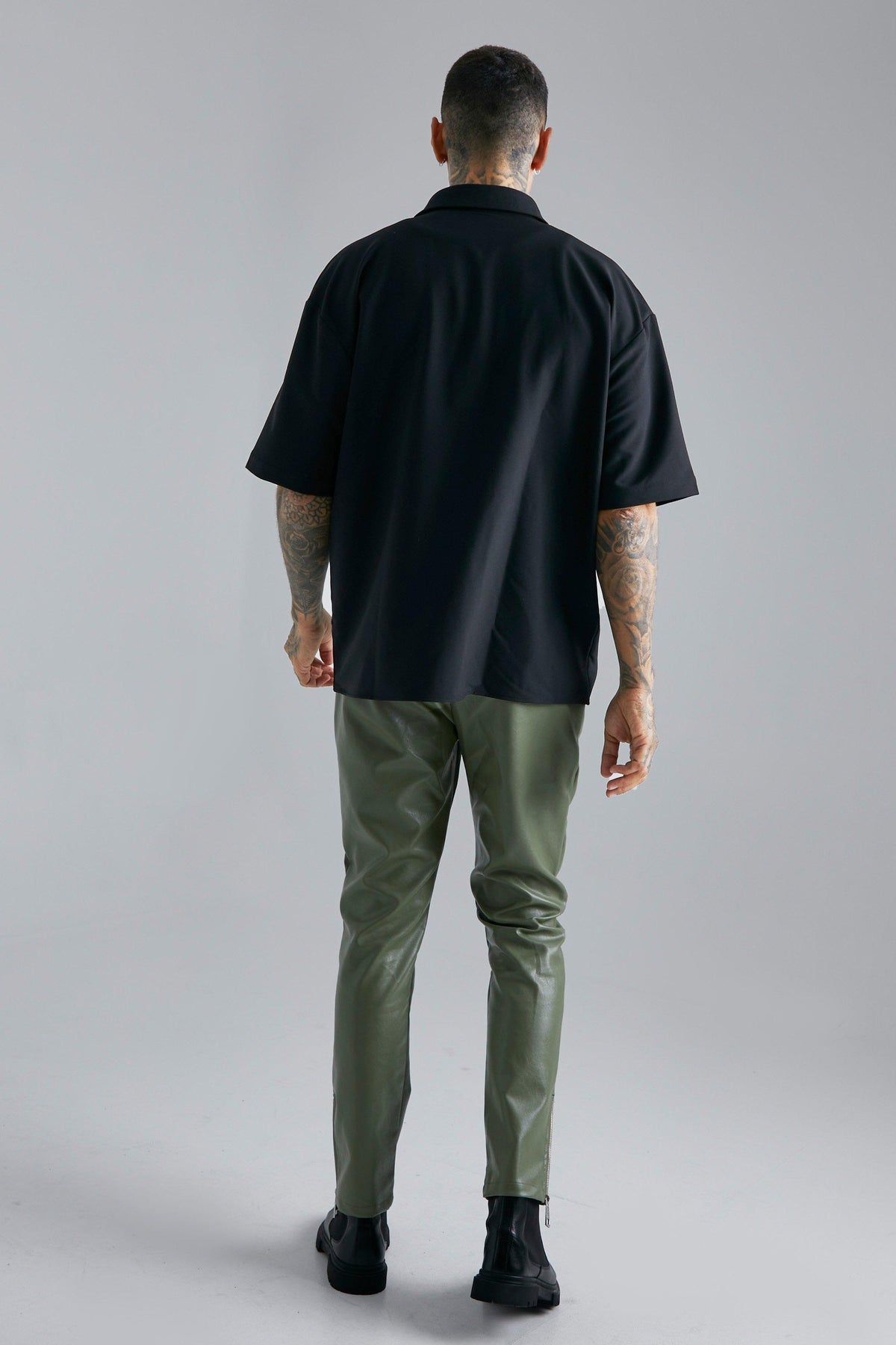 RIWYN Cargo Oversized Pocket shacket Shirt