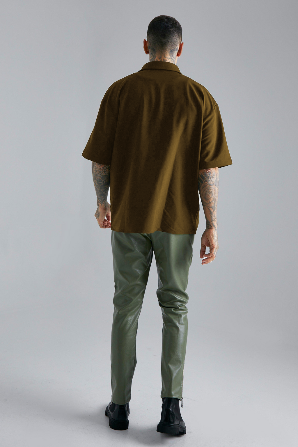 RIWYN Cargo Oversized Pocket shacket Shirt