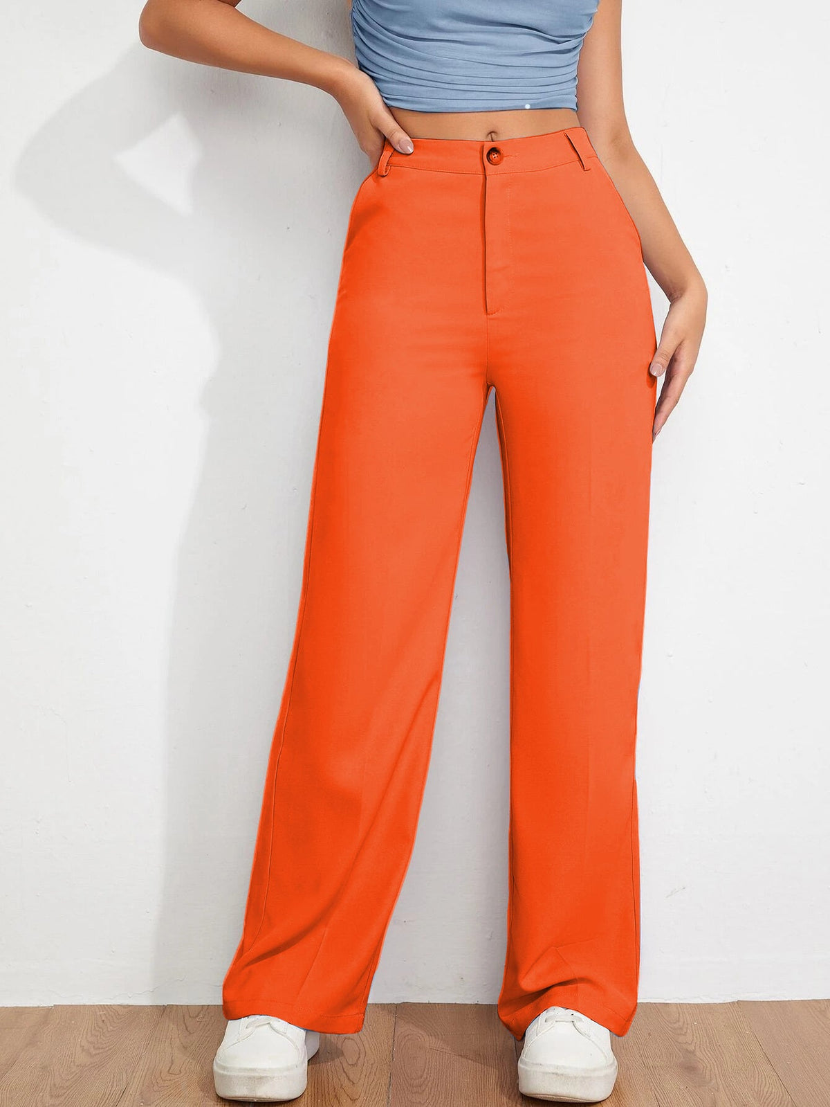 RǏWYÑ | Everyday Straight leg High Waist Pants