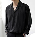 RIWYN The Stripe Full-Sleeves Korean Shirt